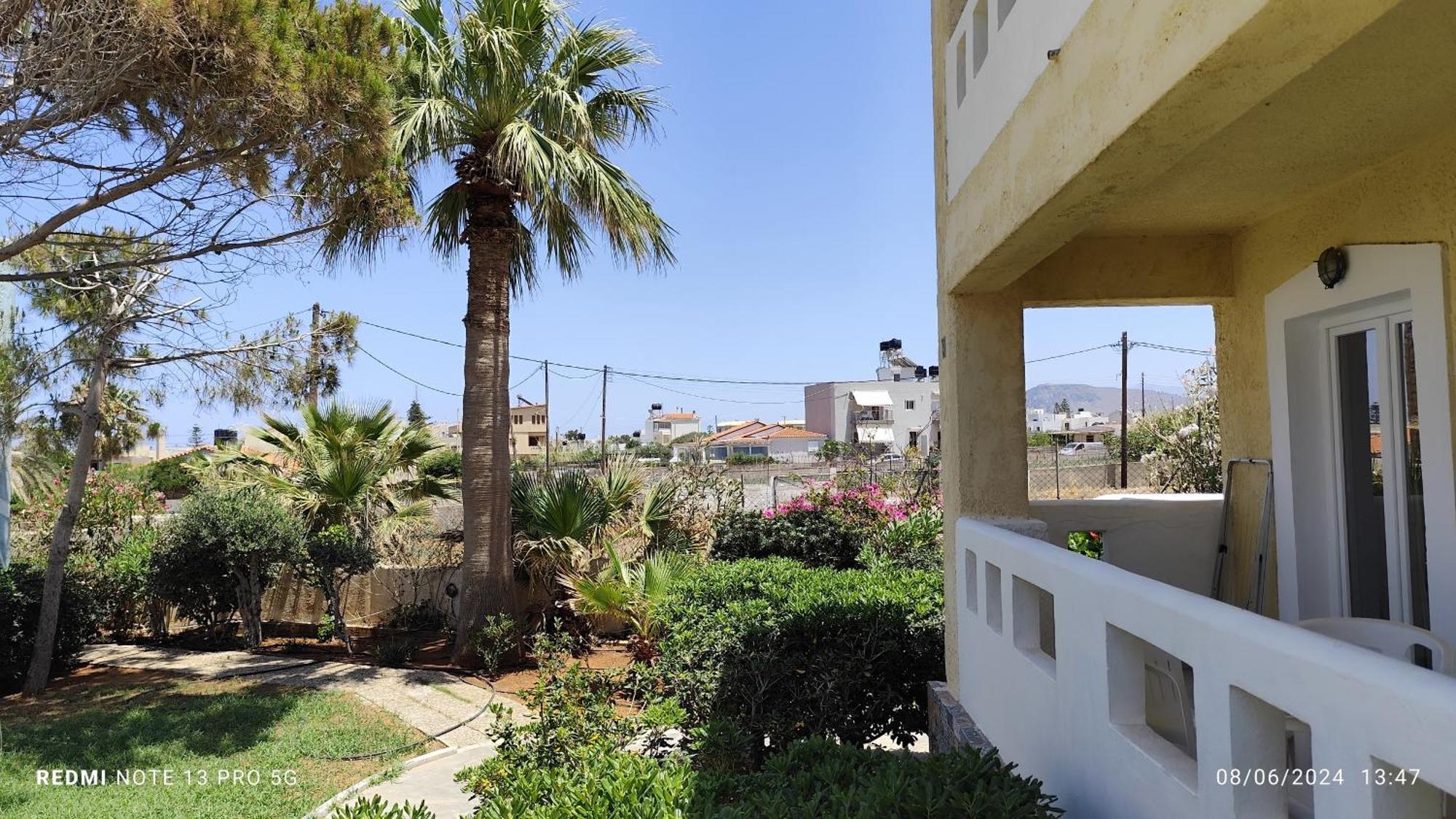 Niros Beachfront Aparthotel Kokkini Hani Dış mekan fotoğraf
