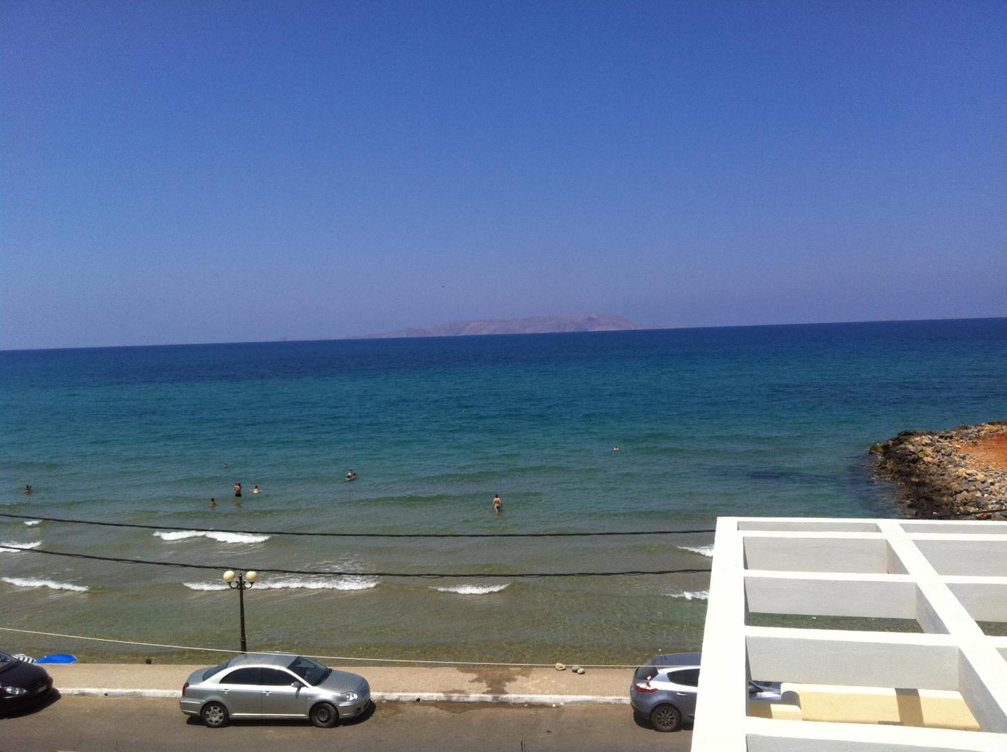 Niros Beachfront Aparthotel Kokkini Hani Dış mekan fotoğraf
